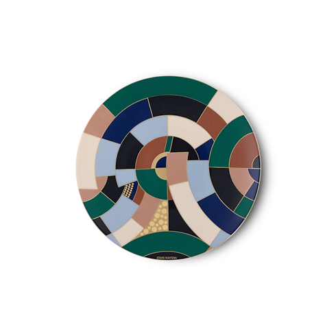Illusion Set of 2 Dessert Plates in Trunks, Travel and Home's Home and Art of Dining Art of Dining collections by Louis Vuitton (Product zoom)