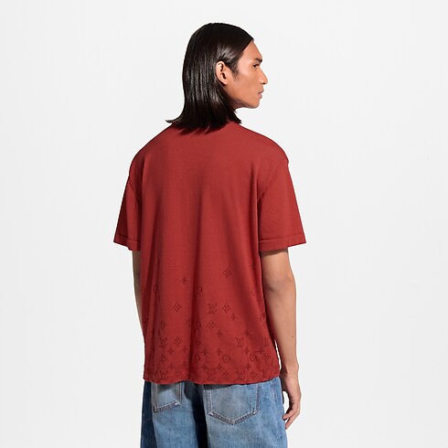 Jacquard Short-Sleeved Crewneck in Men's Ready to Wear Knitwear and Sweatshirts collections by Louis Vuitton (Product zoom)