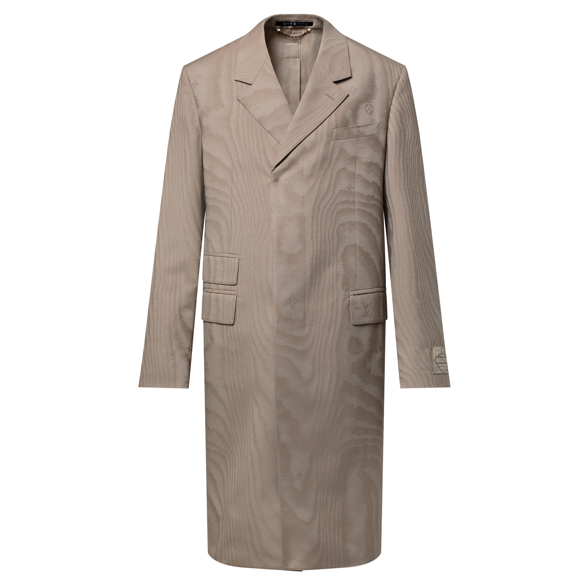 Jacquard Unlined Coat  in Men