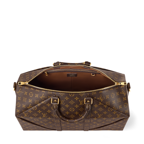 حقيبة Keepall 50 الجلود الأخرى Monogram in الرجال's مجموعة السفر أمتعة مع عجلات collections by Louis Vuitton (تكبير صورة المنتج)