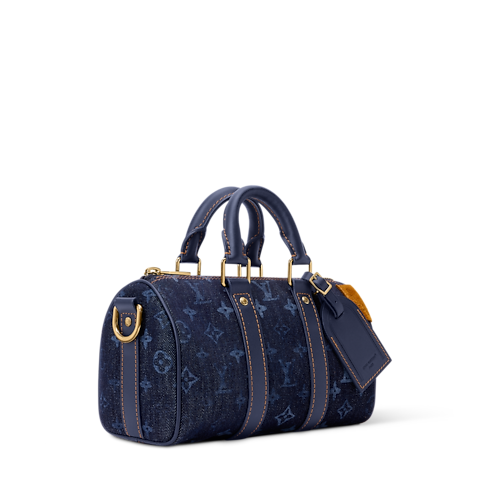منظر جانبي لـ حقيبة Keepall Bandoulière 25