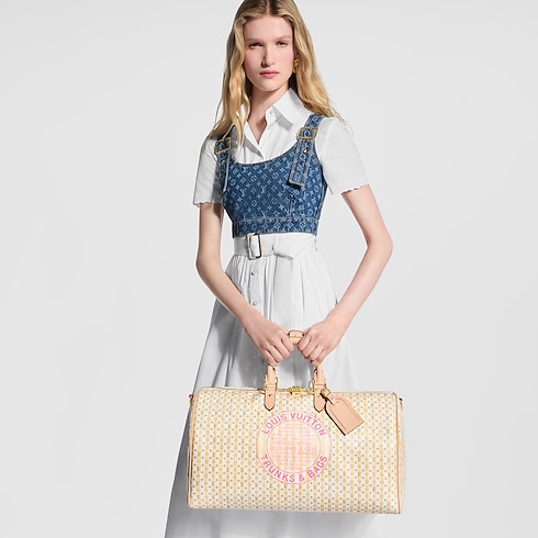 Keepall Bandoulière 45 Autres Toiles Monogram in Trunks, Travel and Home's Travel Bags and Rolling Luggage Travel Bags collections by Louis Vuitton (Product zoom)