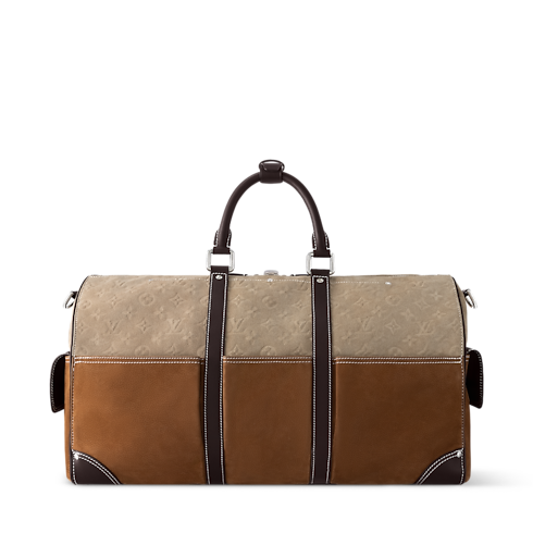 Keepall Bandoulière 50 Autres Cuirs Monogram in Men's Travel Travel Bags collections by Louis Vuitton (Product zoom)