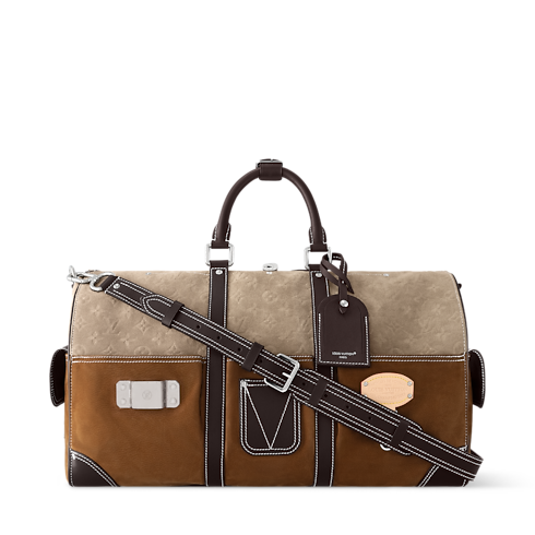 Keepall Bandoulière 50 Autres Cuirs Monogram in Men's Travel Travel Bags collections by Louis Vuitton (Product zoom)