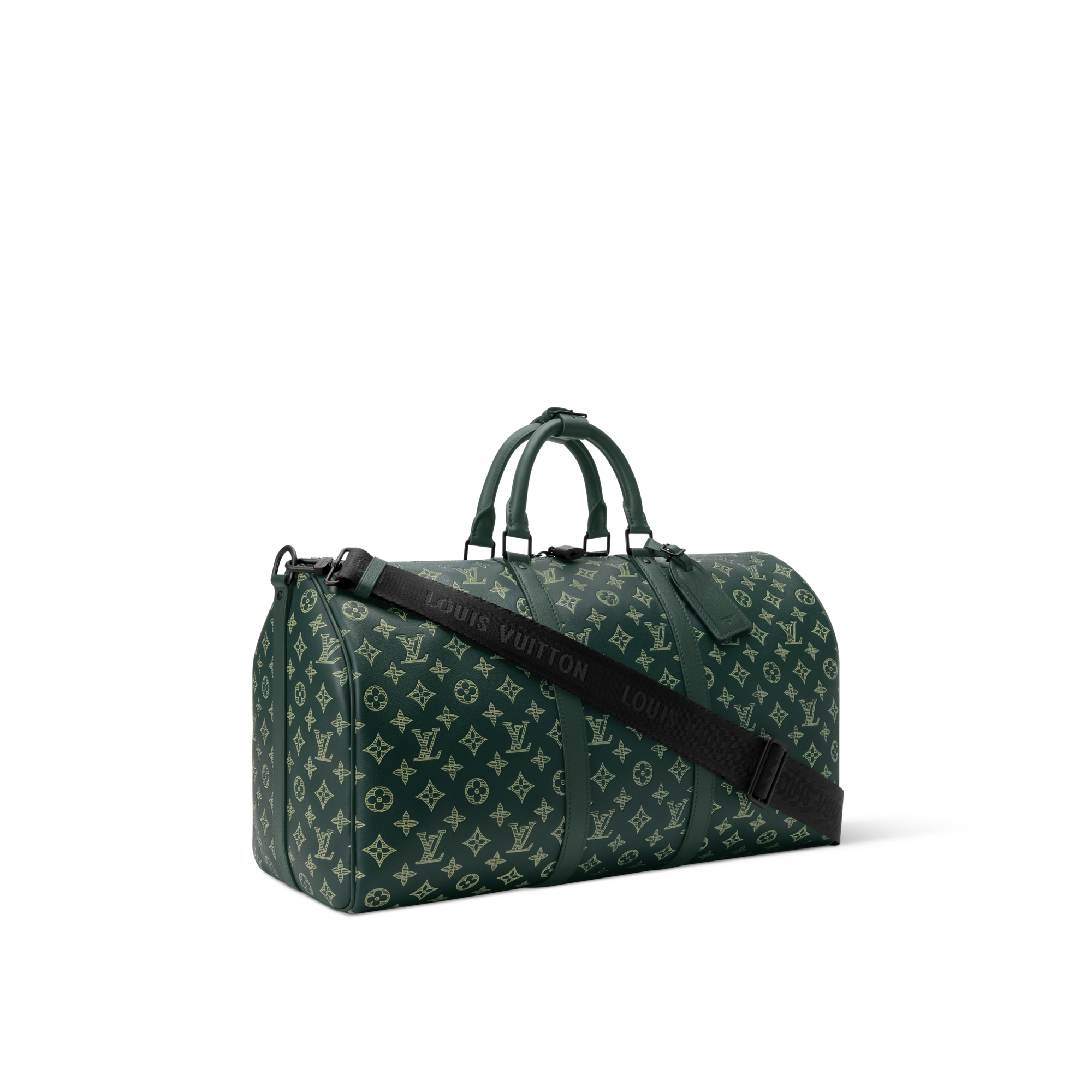 Keepall Bandoulière 50 Monogram Shadow in Bags and Small Leather Goods
