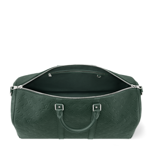 Keepall Bandoulière 50 Taurillon Monogram in Men's Travel Travel Bags collections by Louis Vuitton (Product zoom)