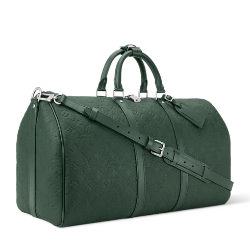 Keepall Bandoulière 50 Taurillon Monogram in Men's Travel Travel Bags collections by Louis Vuitton (Product zoom)