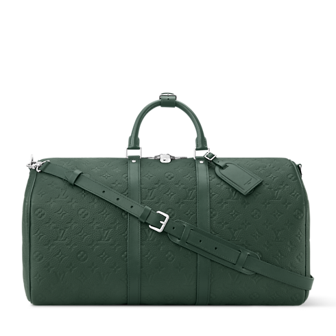 Keepall Bandoulière 50 Taurillon Monogram in Men's Travel Travel Bags collections by Louis Vuitton (Product zoom)