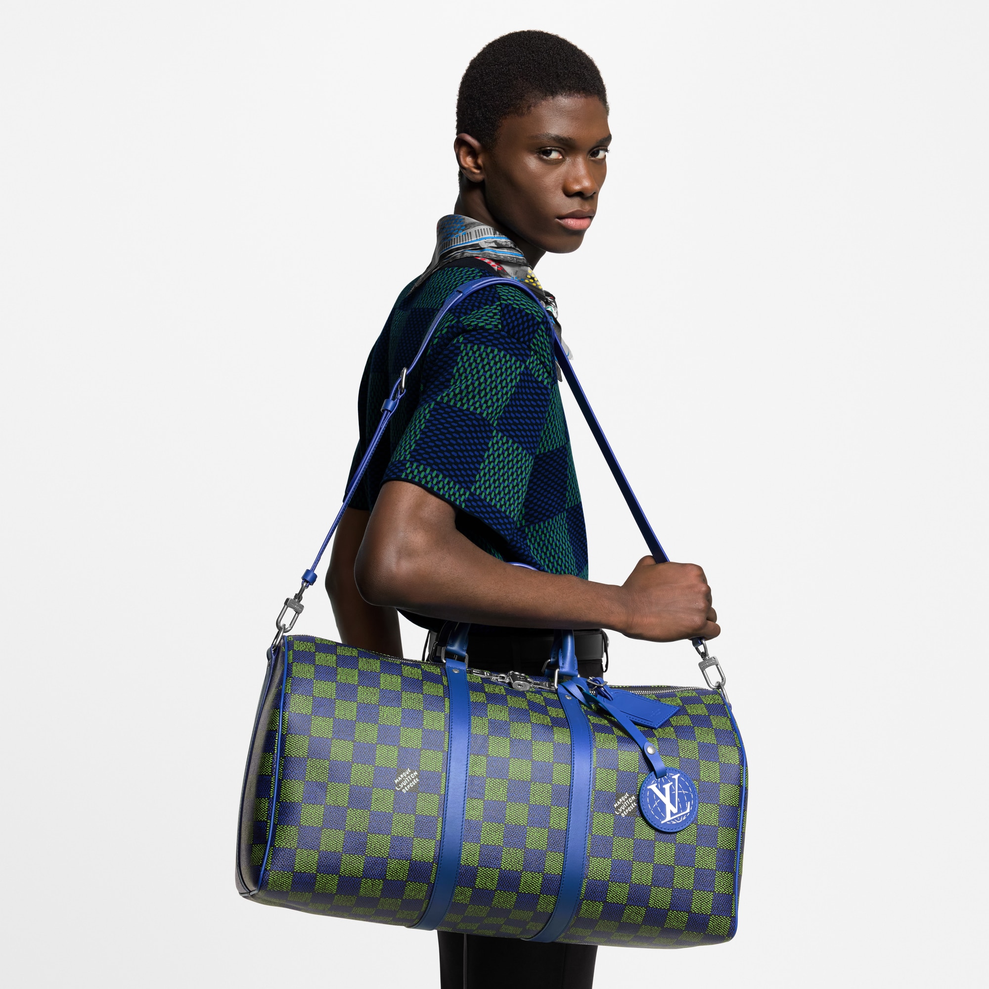 Pharrell Williams Louis Vuitton Keepall 50 Bandouliere Keepall
