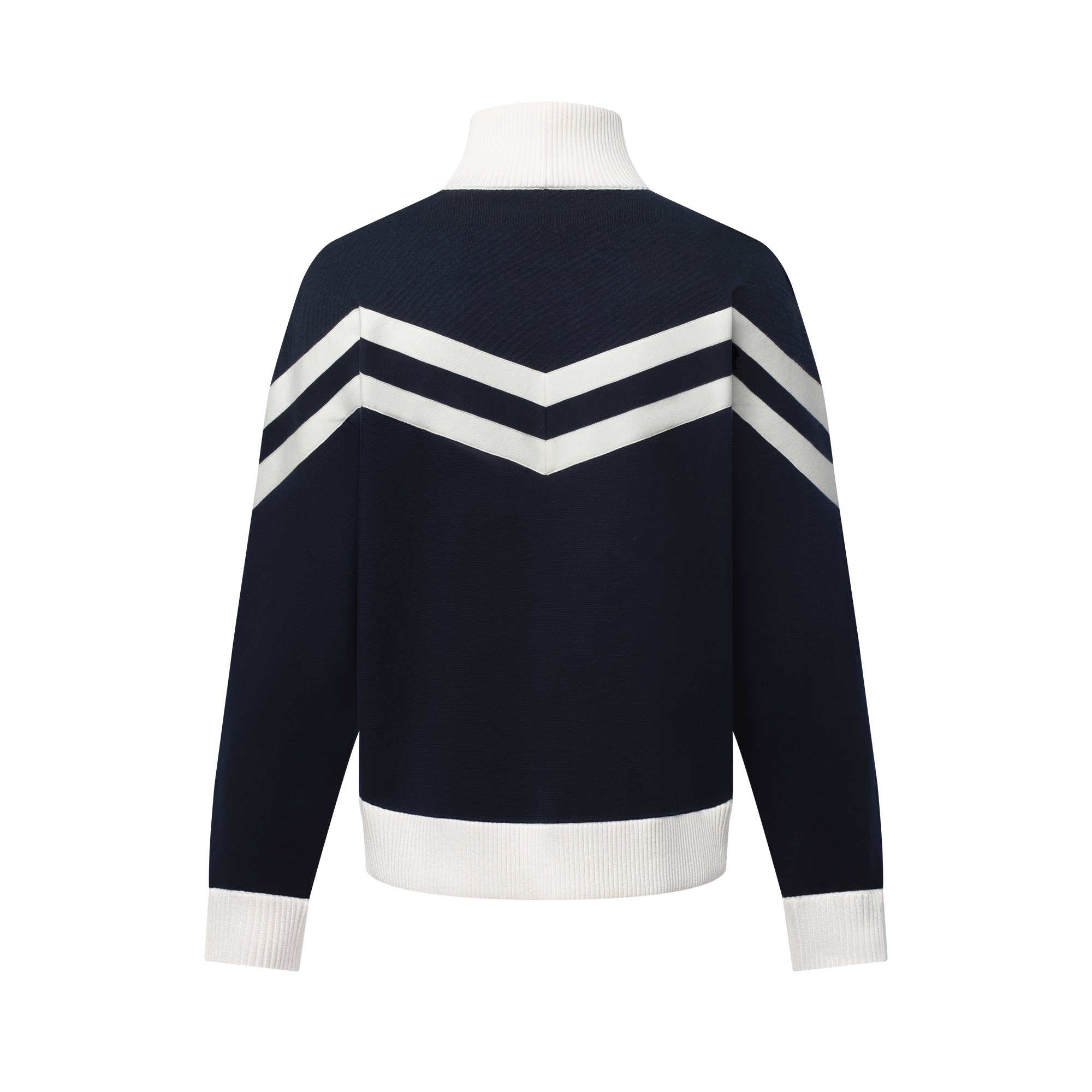 Knitted Cotton Sailor Blouson  in Men