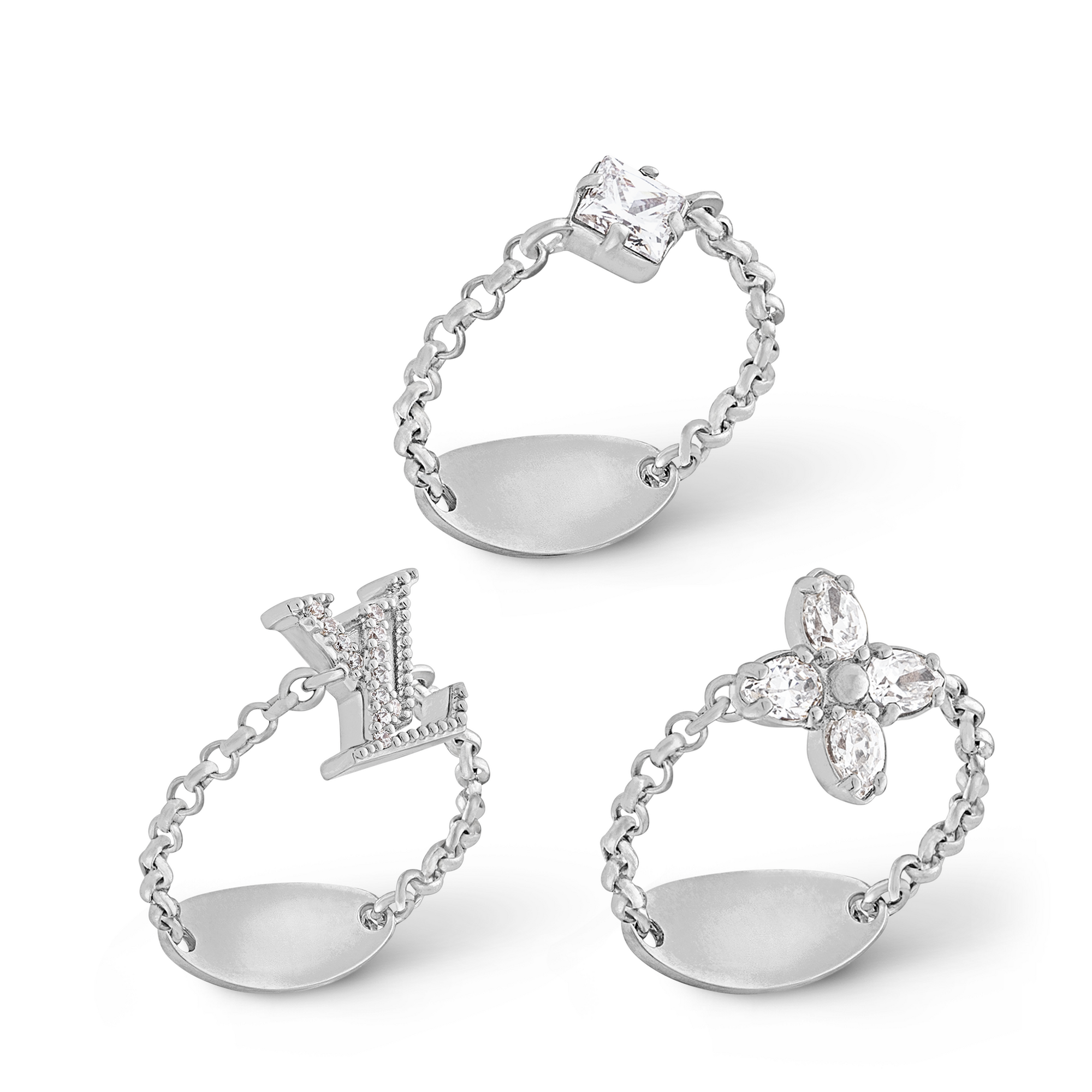 Lady LV Ring Set S00 in Women