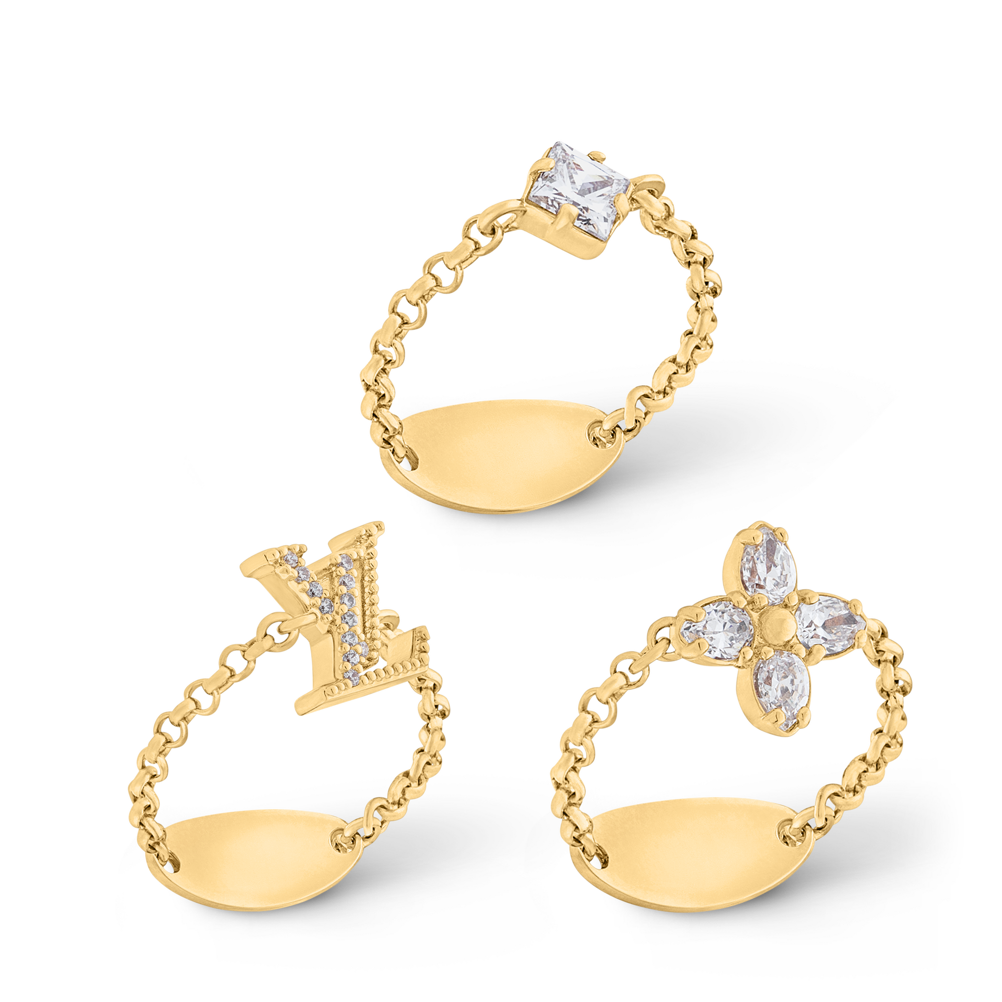Lady LV Ring Set S00 in Women