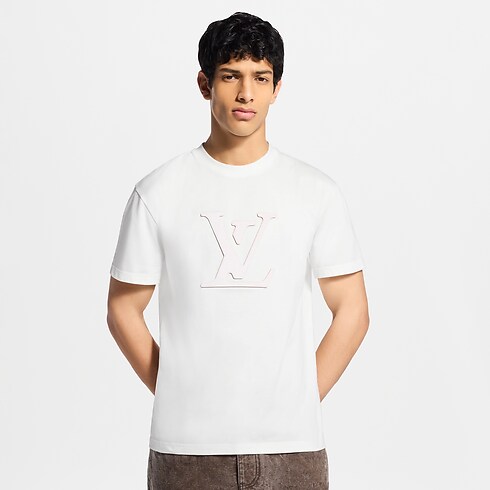 Laser Cut Signature T-Shirt in Men's Ready to Wear T-shirts and Polos collections by Louis Vuitton (Product zoom)