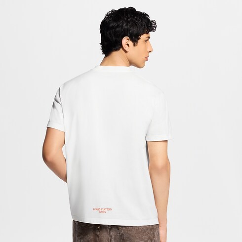 Laser Cut Signature T-Shirt in Men's Ready to Wear T-shirts and Polos collections by Louis Vuitton (Product zoom)