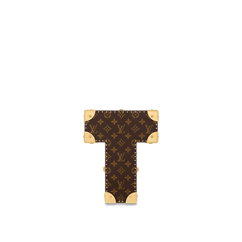 Letter Trunk T Monogram in Les Extraordinaires's Hardsided Letter Trunks collections by Louis Vuitton (Product zoom)