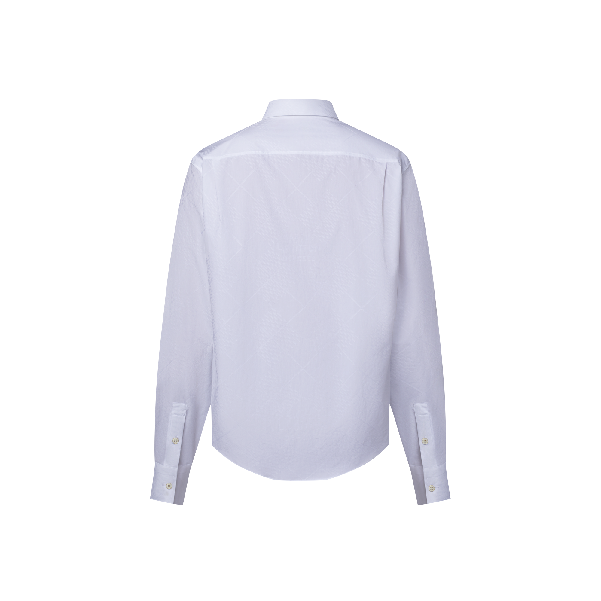 قميص قطني بأكمام طويلة  in الرجال