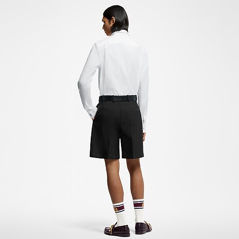 Long-Sleeved Cotton Shirt in Men's Ready to Wear Shirts collections by Louis Vuitton (Product zoom)