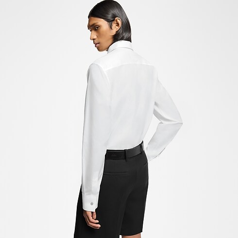 Long-Sleeved Cotton Shirt in Men's Ready to Wear Shirts collections by Louis Vuitton (Product zoom)