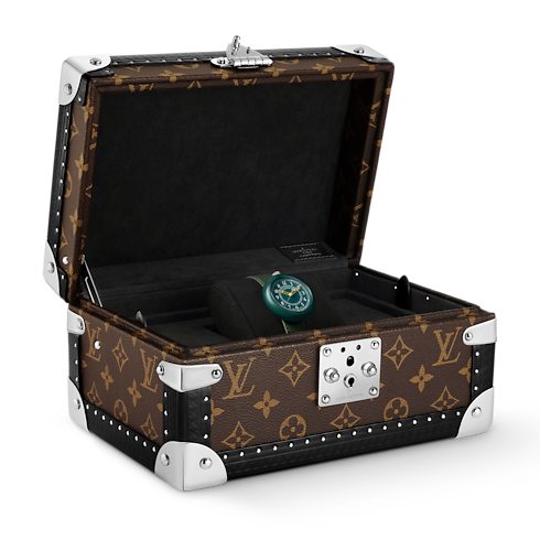 ساعة Louis Vuitton Monterey، أوتوماتيكية، 37 مم، من السيراميك والفولاذ in الساعات's جميع الساعات } collections by Louis Vuitton (تكبير صورة المنتج)