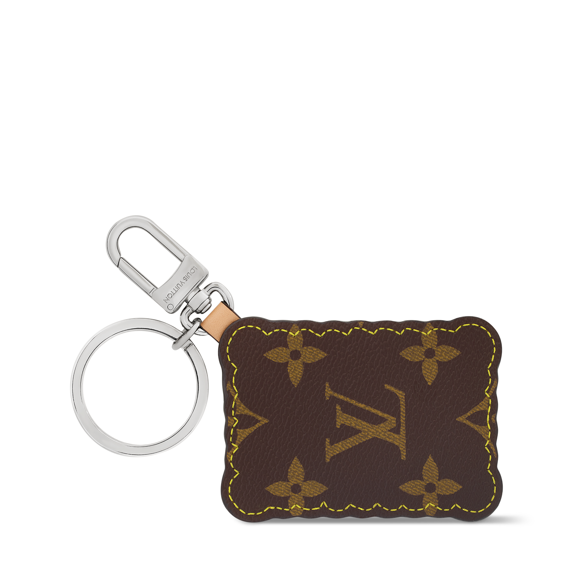 LV Biscuit Key Holder and Bag Charm S00 in Men