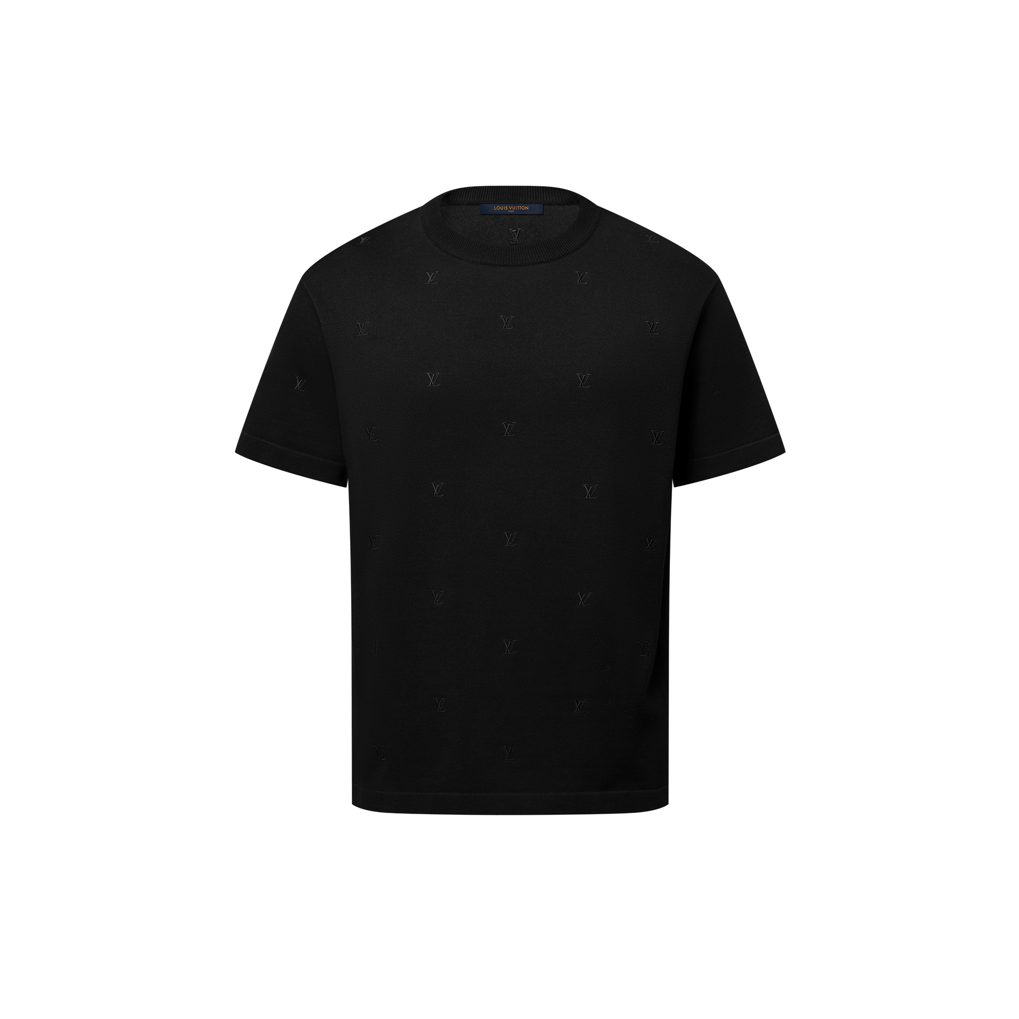 LV Blason Embroidered Short-Sleeved Crewneck  in Men