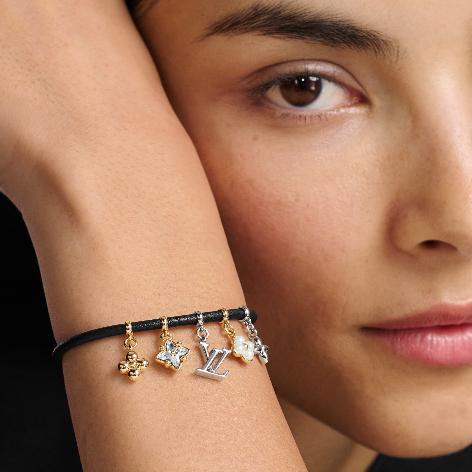 LV Blooming Strass Bracelet  in Women