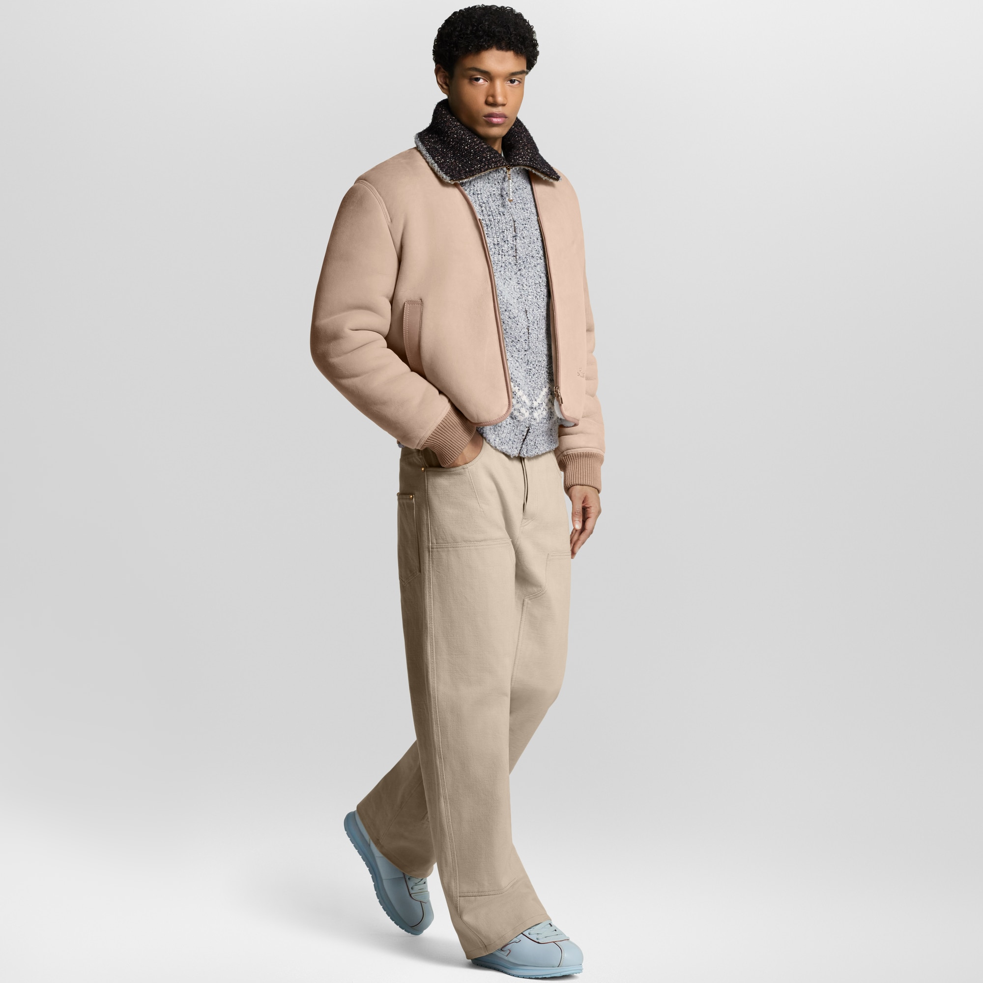 حذاء LV BUTTERSOFT الرياضي  in الرجال