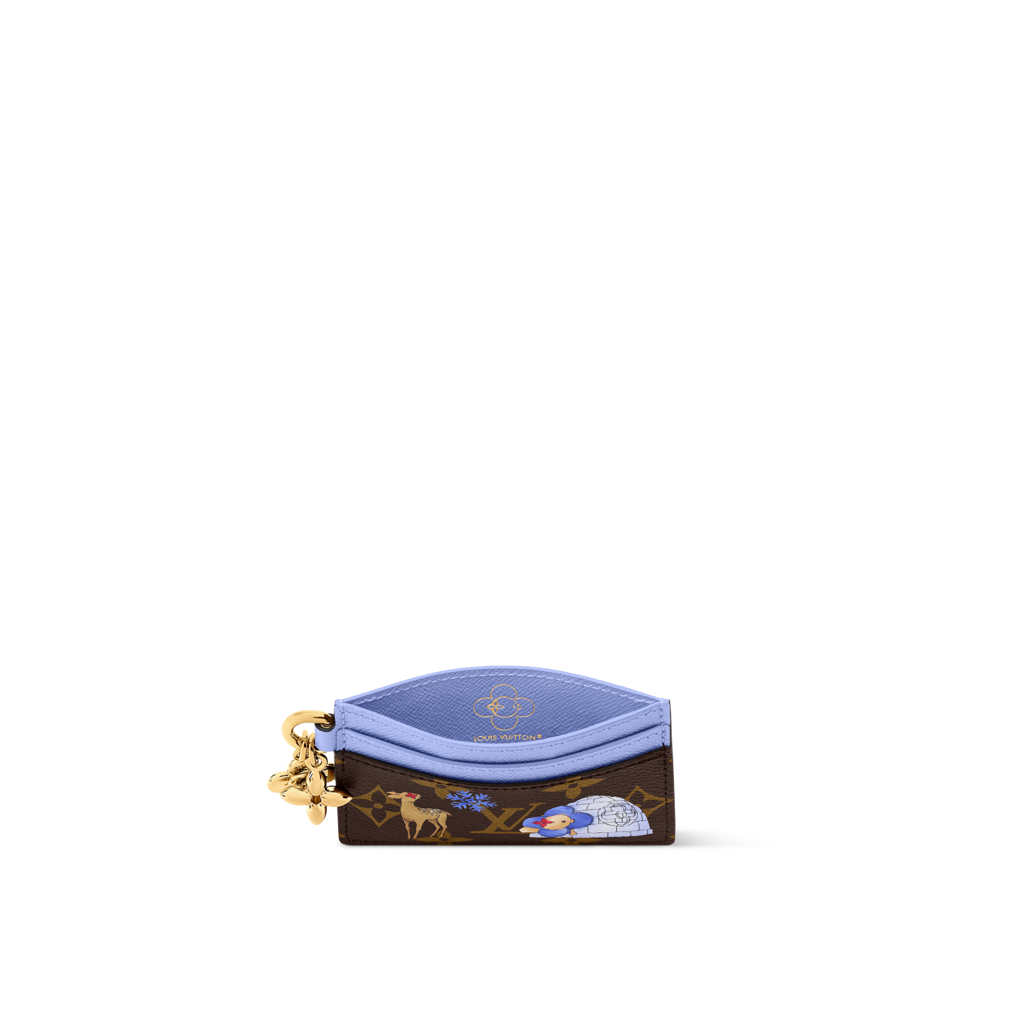 LV Charms Card Holder Monogram in Women