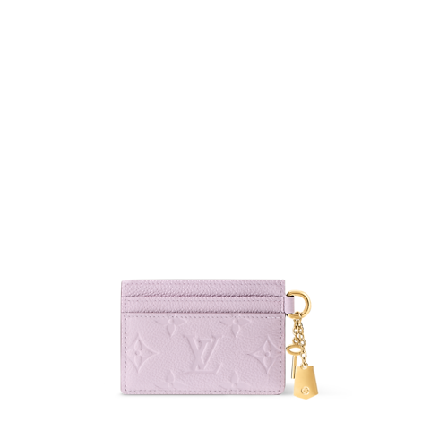 LV Charms Card Holder back view