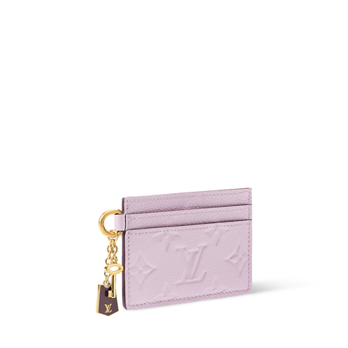 LV Charms Card Holder side view