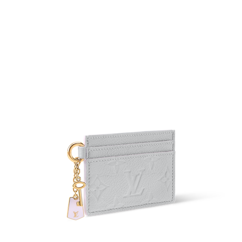 LV Charms Card Holder side view