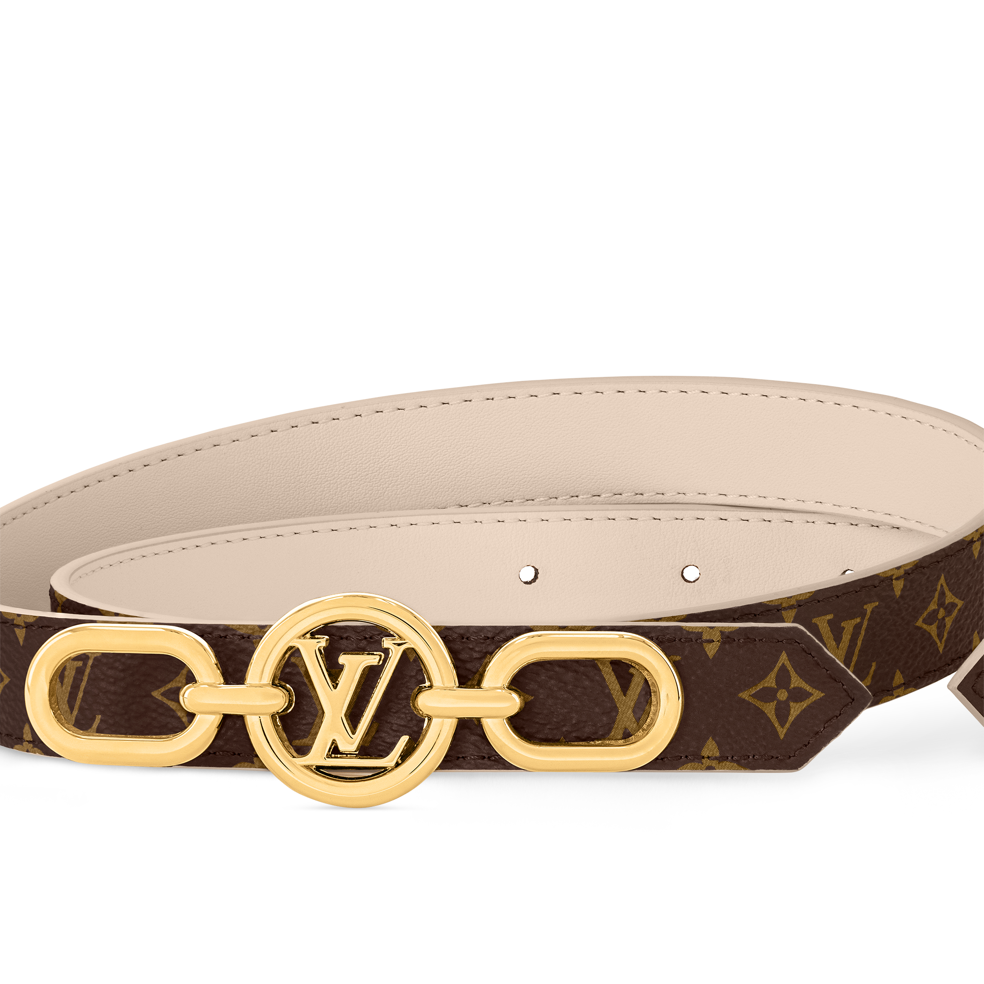 LV Circle Prime 20mm Reversible Belt Monogram in Women