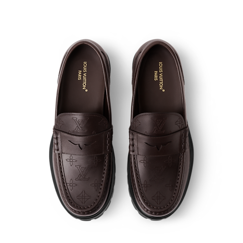 LV City Ranger Loafer interior view