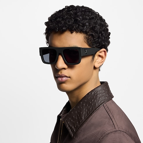 LV Clash Large Square Sunglasses S00 in Men's Accessories Sunglasses collections by Louis Vuitton (Product zoom)