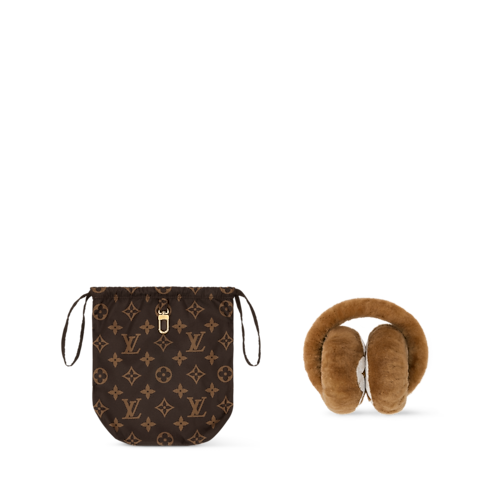 LV Cloud Medaillon Earmuff S00 in Women's Accessories Hair Accessories collections by Louis Vuitton (Product zoom)
