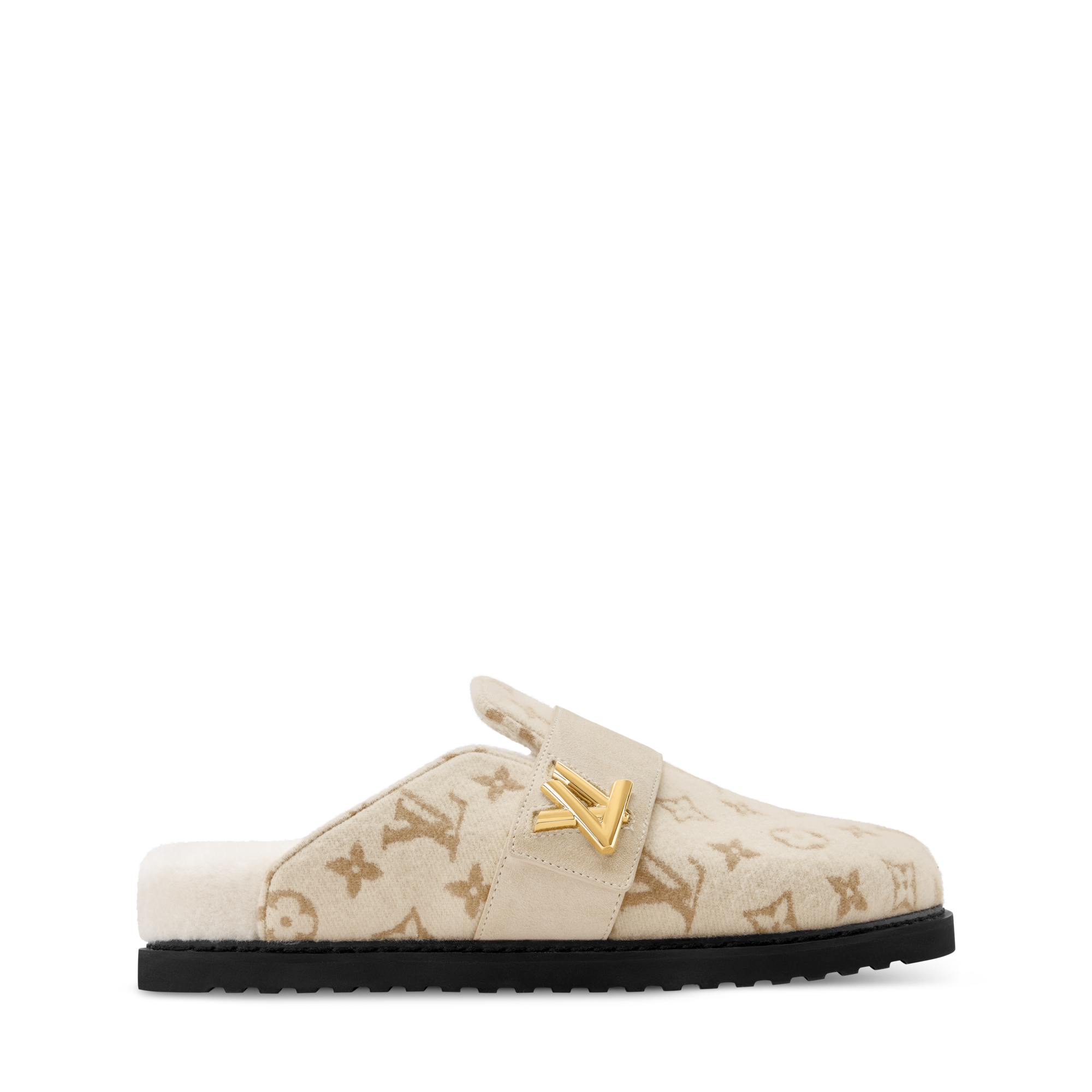 صندل LV Cosy مغلق بكعب مسطح ومريح  in النساء