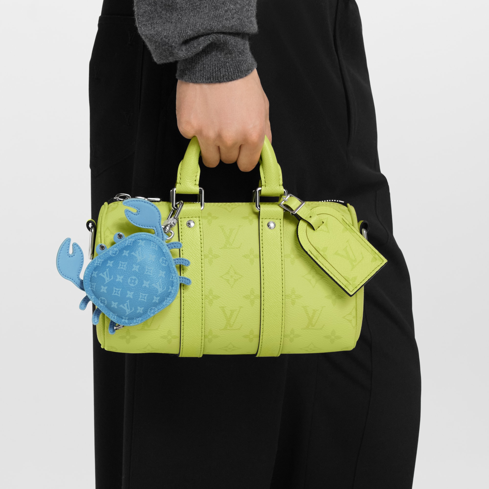 LV Crab Bag Charm S00 in Men