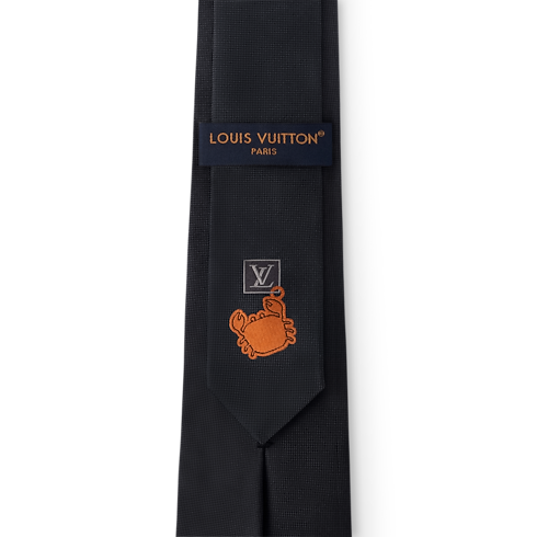 LV Crab Tie S00 in Men's Accessories Ties and Pocket Squares collections by Louis Vuitton (Product zoom)