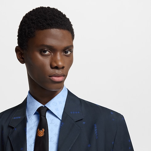 LV Crab Tie S00 in Men's Accessories Ties and Pocket Squares collections by Louis Vuitton (Product zoom)