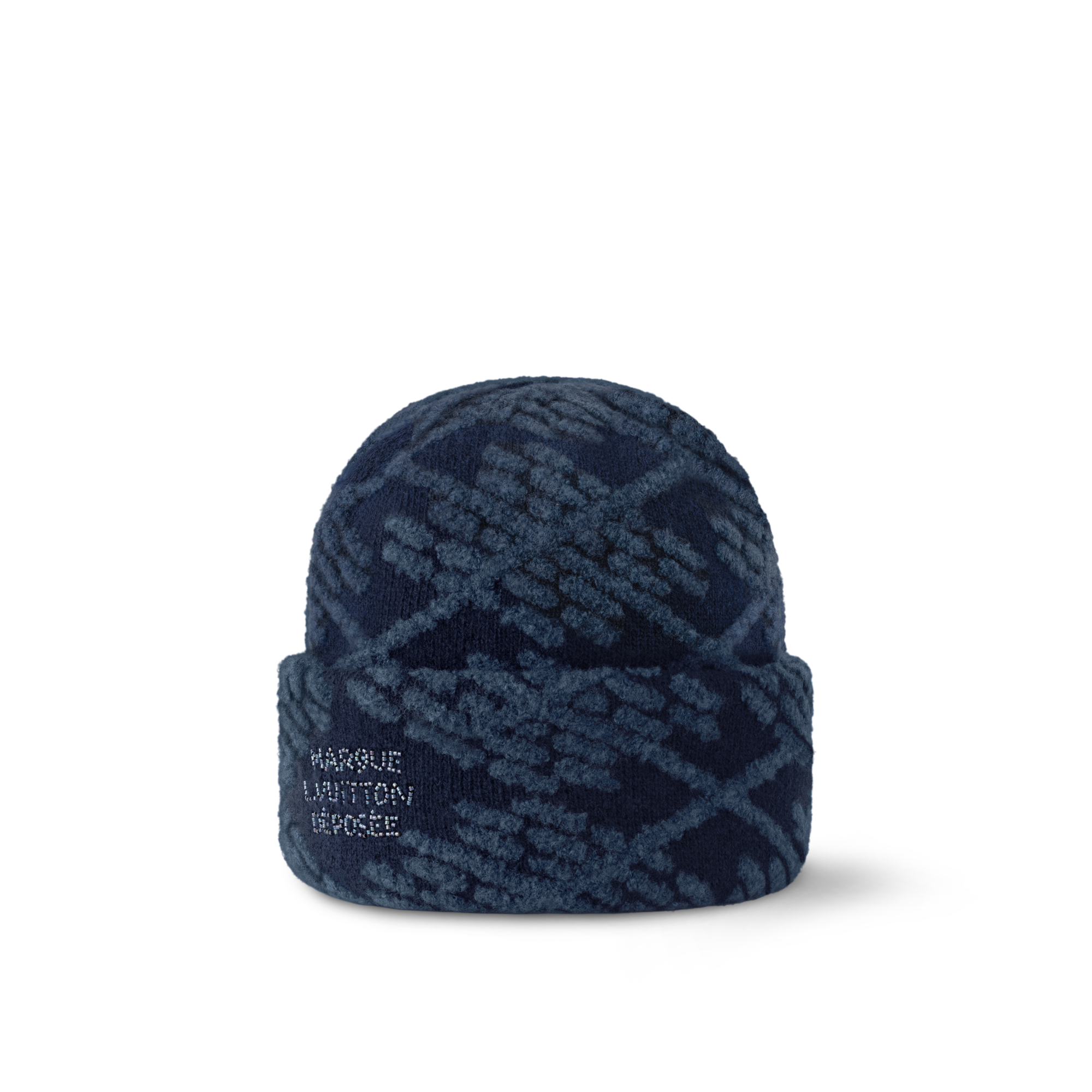 LV Crush Damier Argyle Beanie S00 in Men