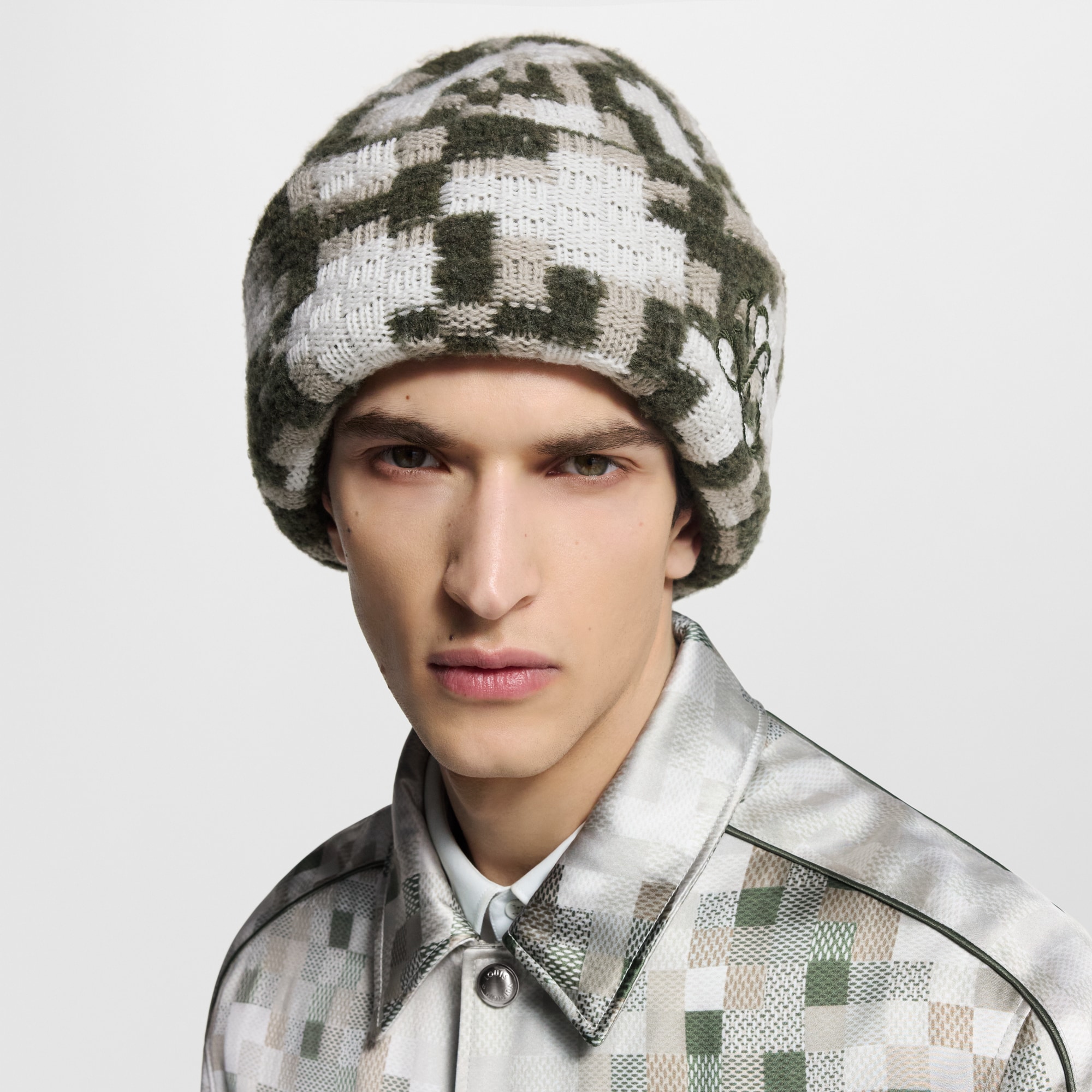 LV Crush Snakoflage Beanie S00 in Men