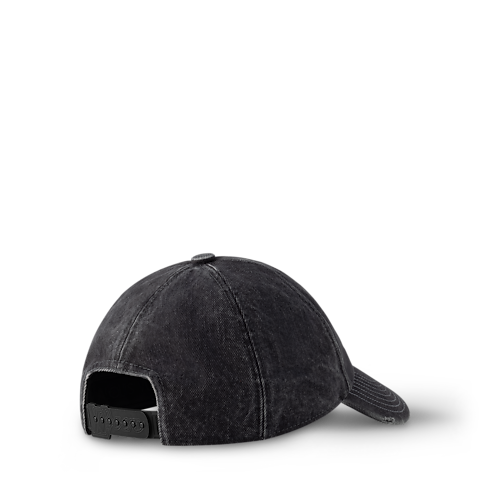 LV Denim Washed Cap S00 in Men's Accessories Hats, Beanies and Gloves collections by Louis Vuitton (Product zoom)