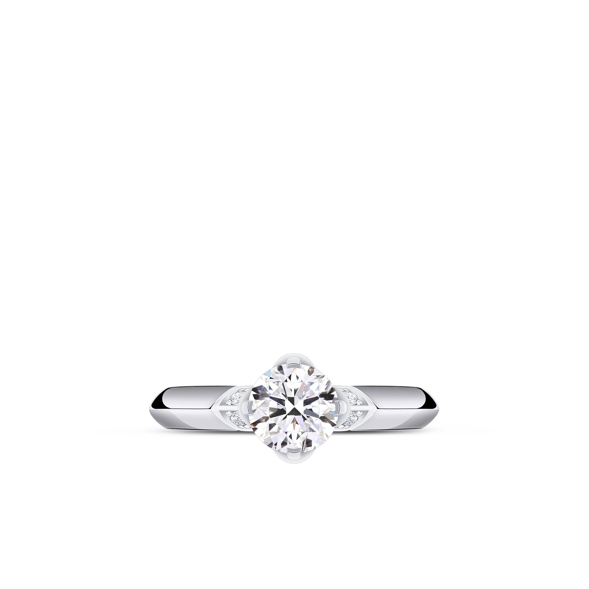 LV Diamonds Solitaire, Round Brilliant cut  in Jewelry