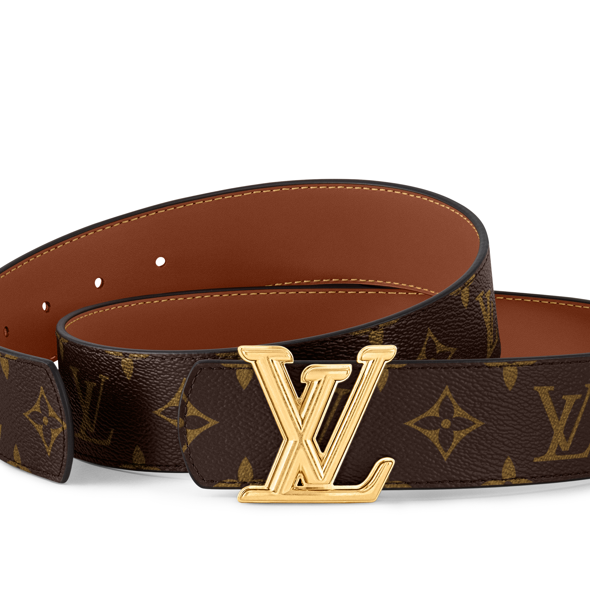 LV Dimension 40mm Reversible Belt Monogram in Men