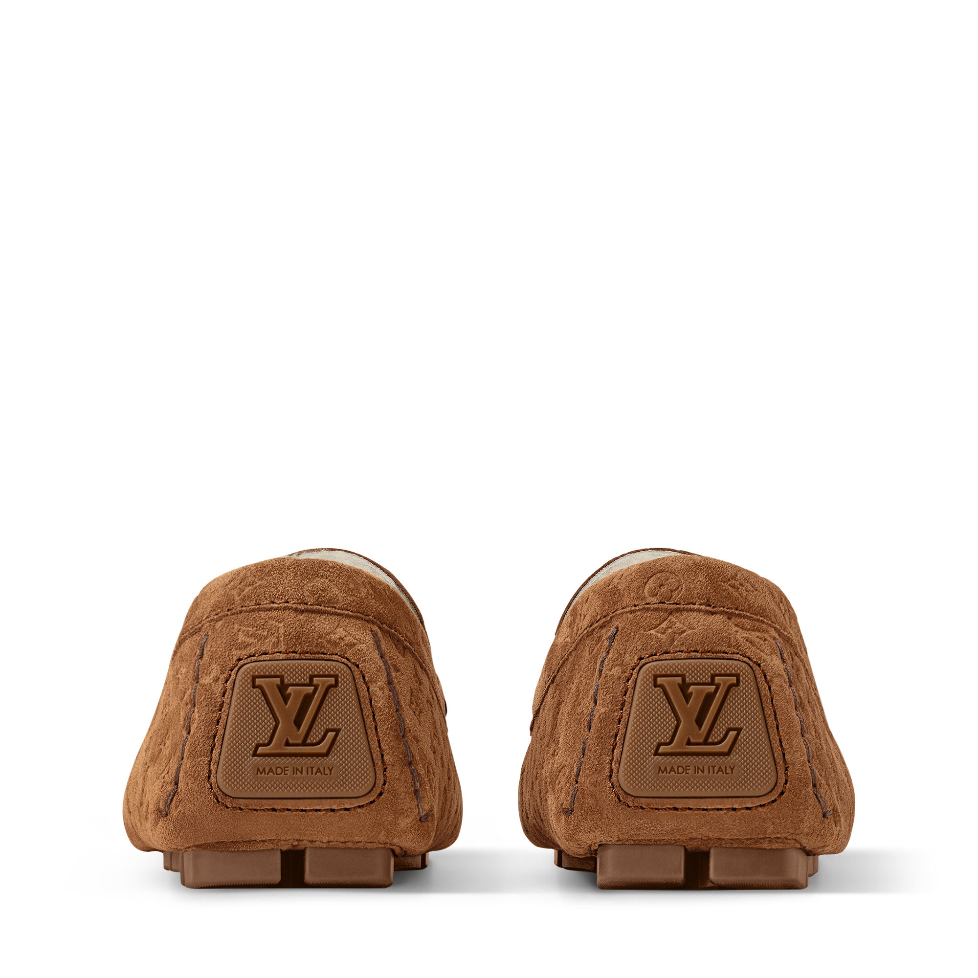 حذاء موكاسين LV Driver مبطن بالشيرلنج  in الرجال