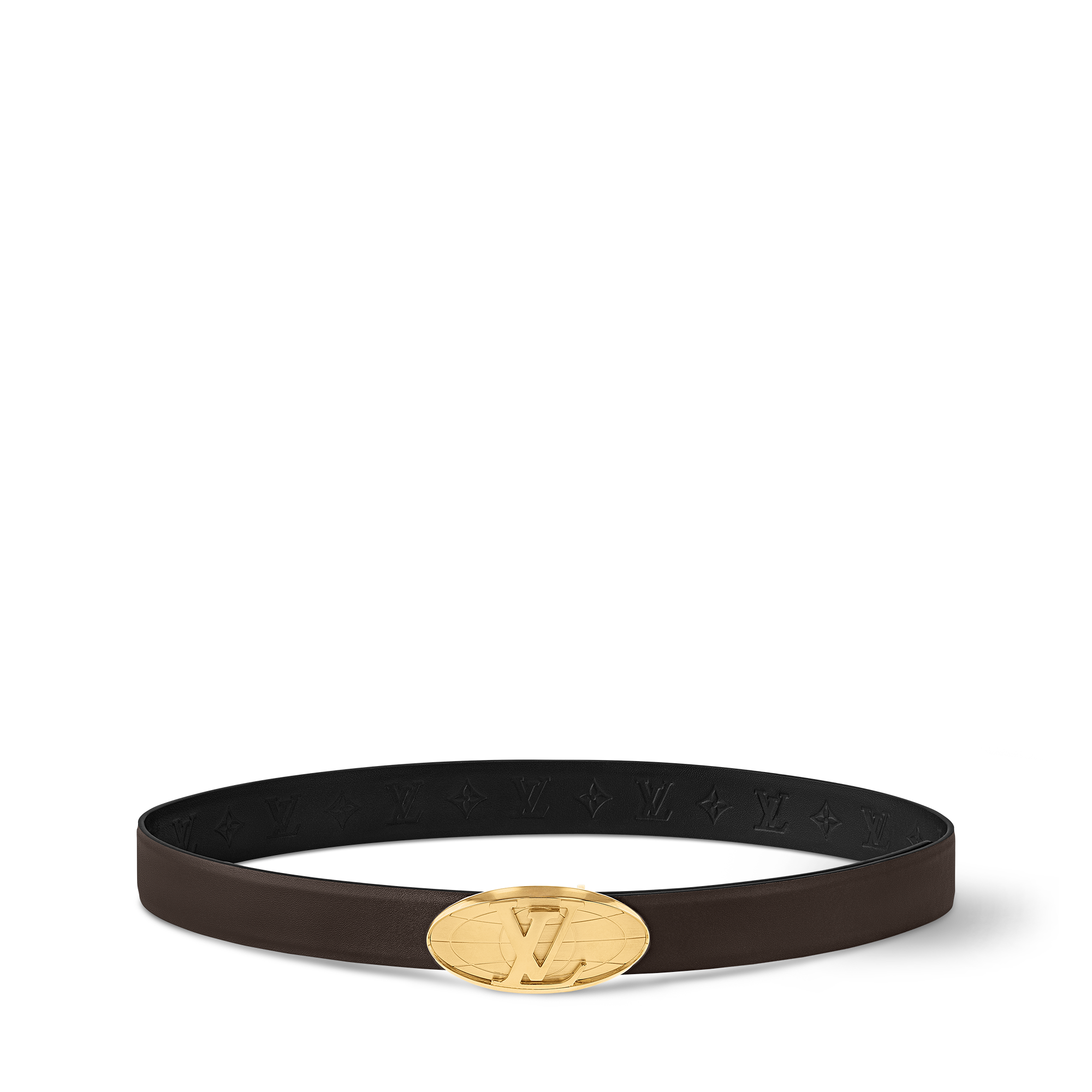 حزام بوجهين LV Fiction، عرض 30 مم  in الرجال