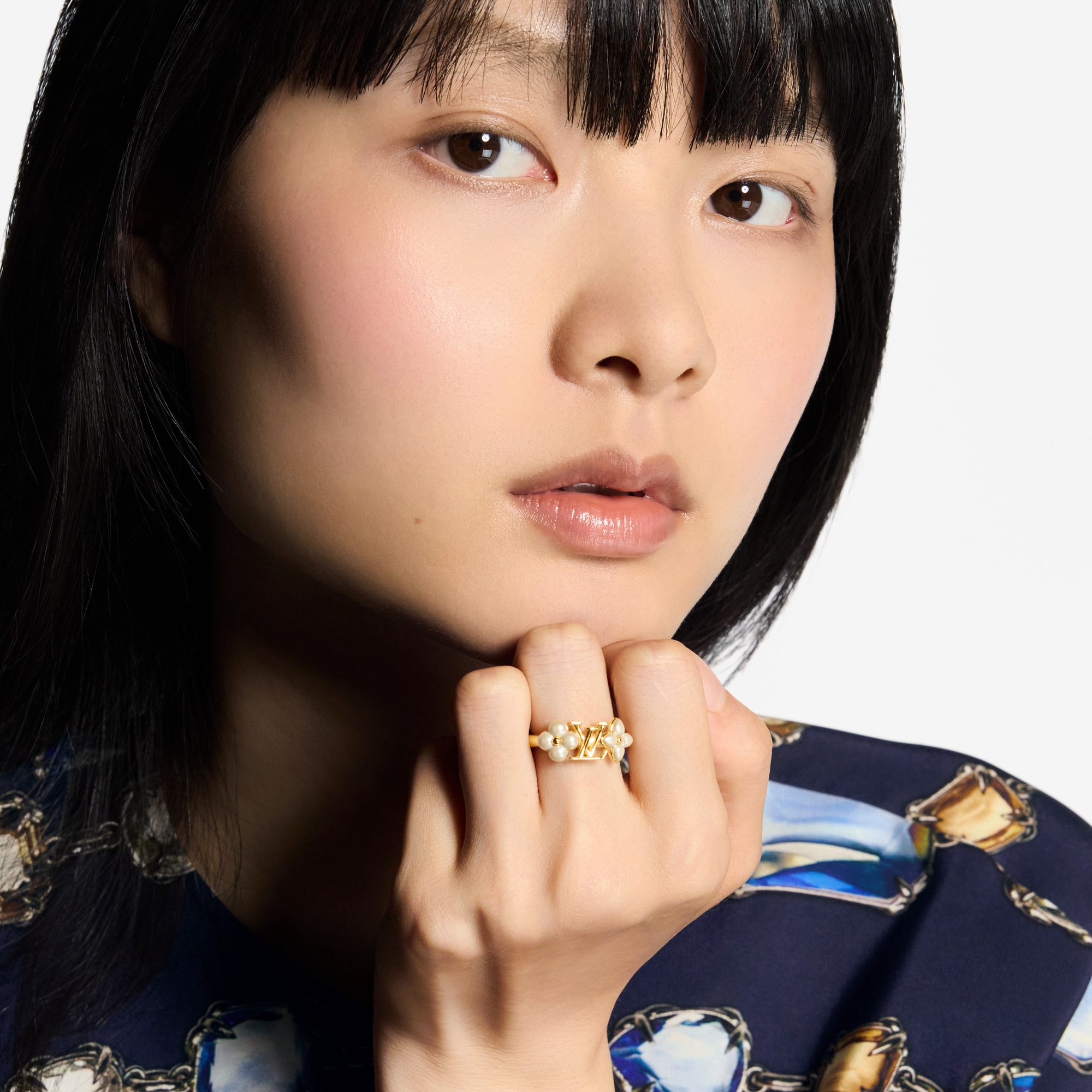 LV Floragram Ring S00 in Women