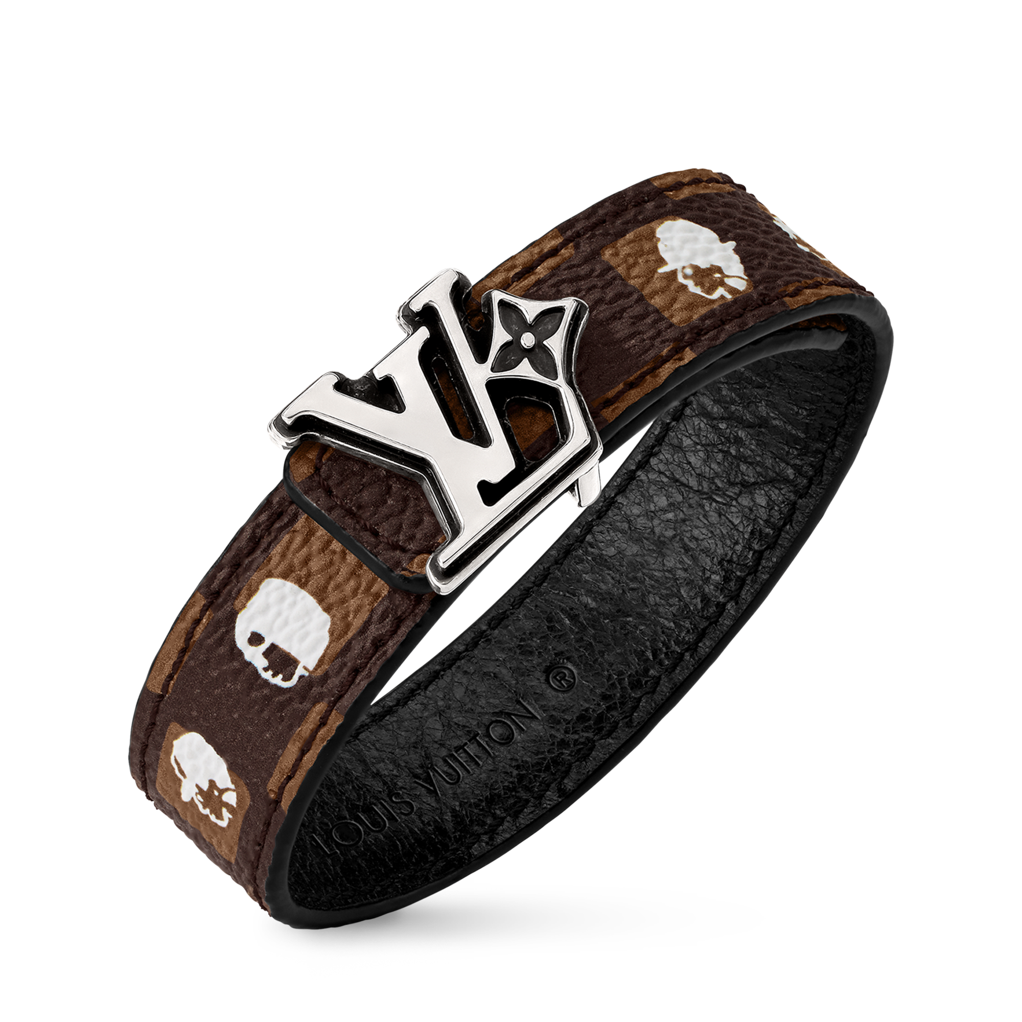 LV Flower Damier Phriendship Reversible Bracelet  in Men