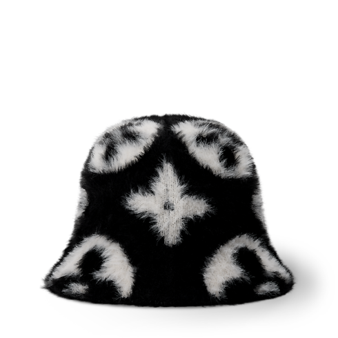 LV Fluffy Monogram Hat S00 in Women's Accessories Hats & Caps collections by Louis Vuitton (Product zoom)