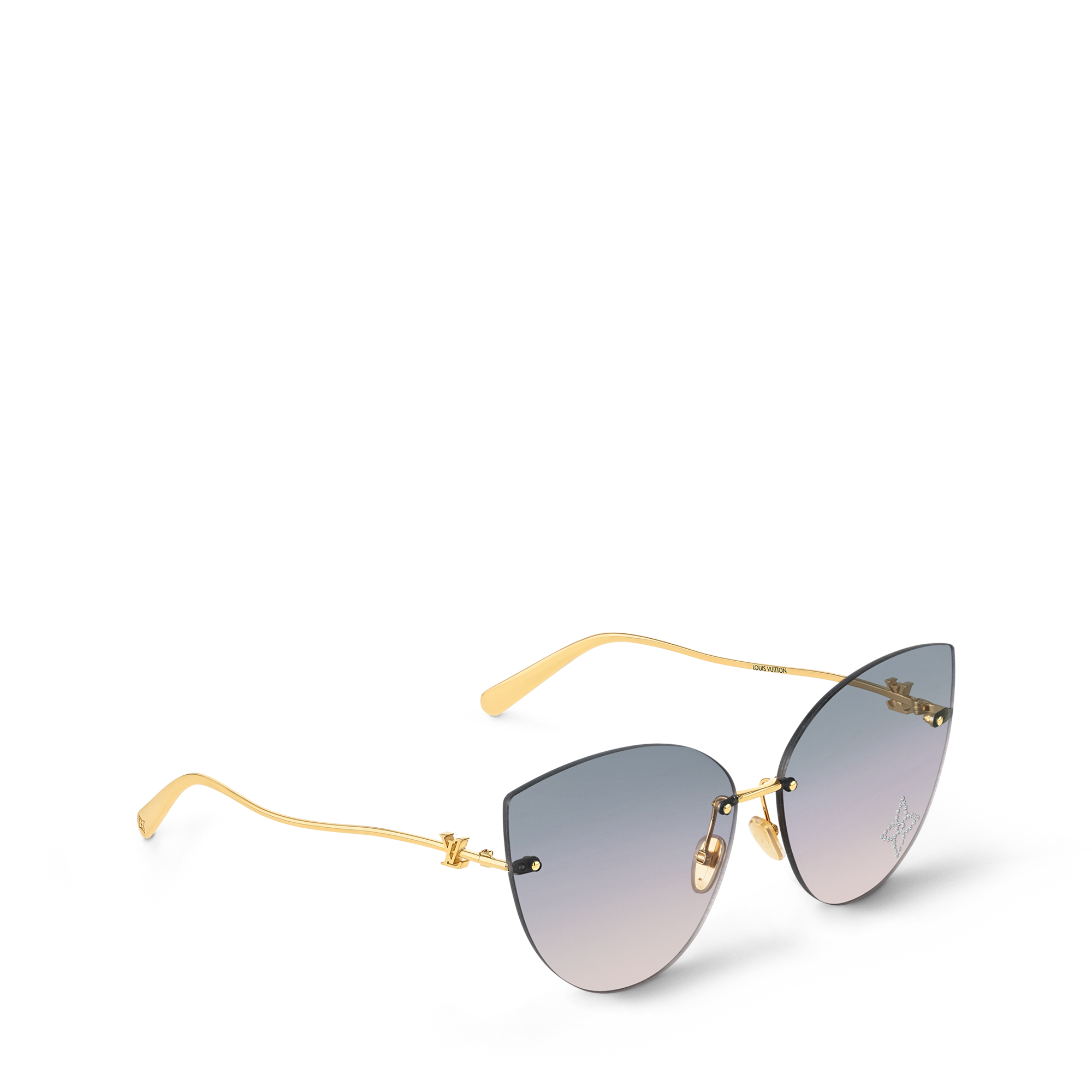 نظارات LV Glam 2.0 Cat Eye الشمسية S00 in النساء